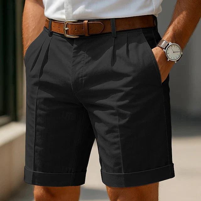 Ninke | Geplooide Bermuda Broek