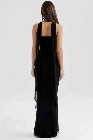 Hailey | The Midnight Hour Corset Maxi Dress