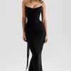 Hailey | The Midnight Hour Corset Maxi Dress
