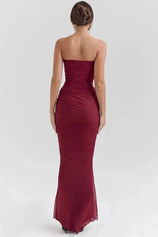 Hailey | The Midnight Hour Corset Maxi Dress