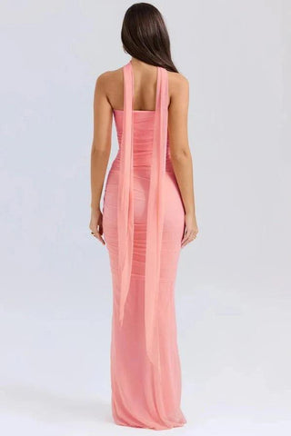 Hailey | The Midnight Hour Corset Maxi Dress