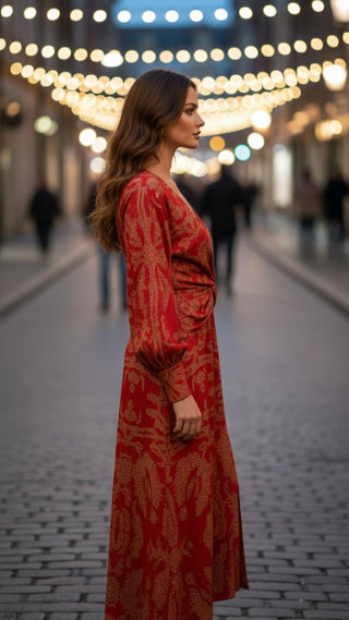 Elena | Elegant Longsleeve Dress