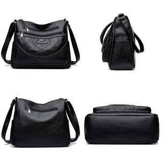 Zoey | Luxury Soft Leather Crossbody Shoulder Bag