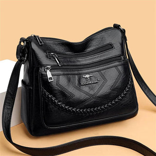 Zoey | Luxury Soft Leather Crossbody Shoulder Bag