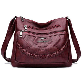 Zoey | Luxury Soft Leather Crossbody Shoulder Bag