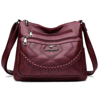 Zoey | Luxury Soft Leather Crossbody Shoulder Bag