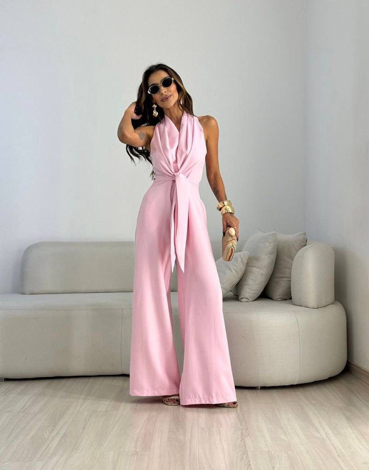Roosmarijn | Elegante Jumpsuit met Strikdetail