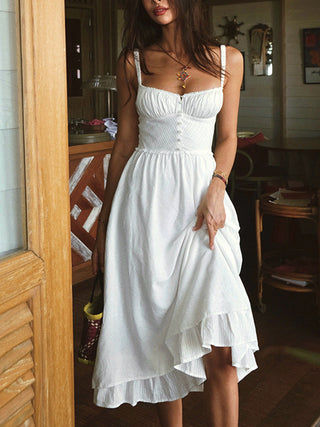 Hope | Ruffle Hem Midi Dress