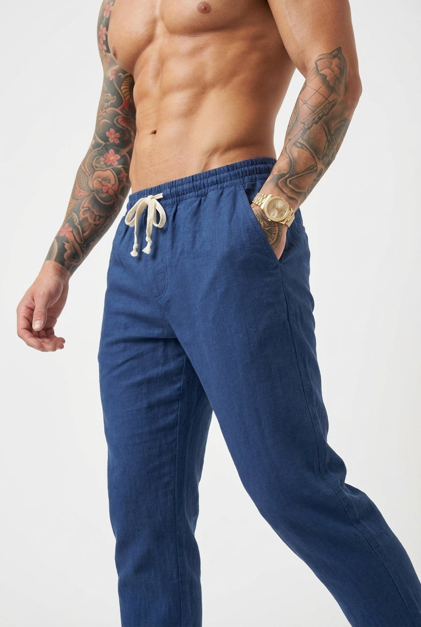 Milan | Relaxte Linnen Broek