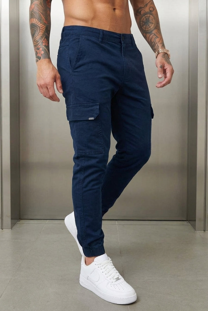 Daniel | Relaxte Broek met Zijzakken
