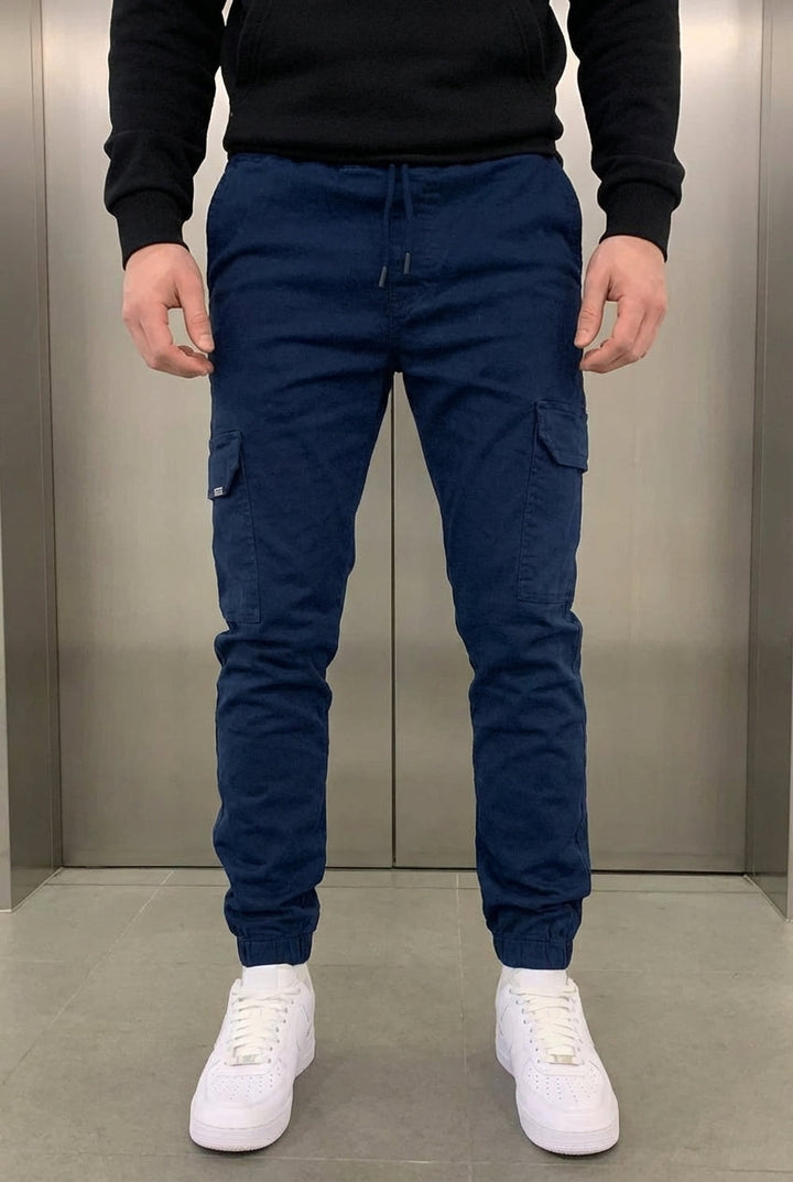 Daniel | Relaxte Broek met Zijzakken
