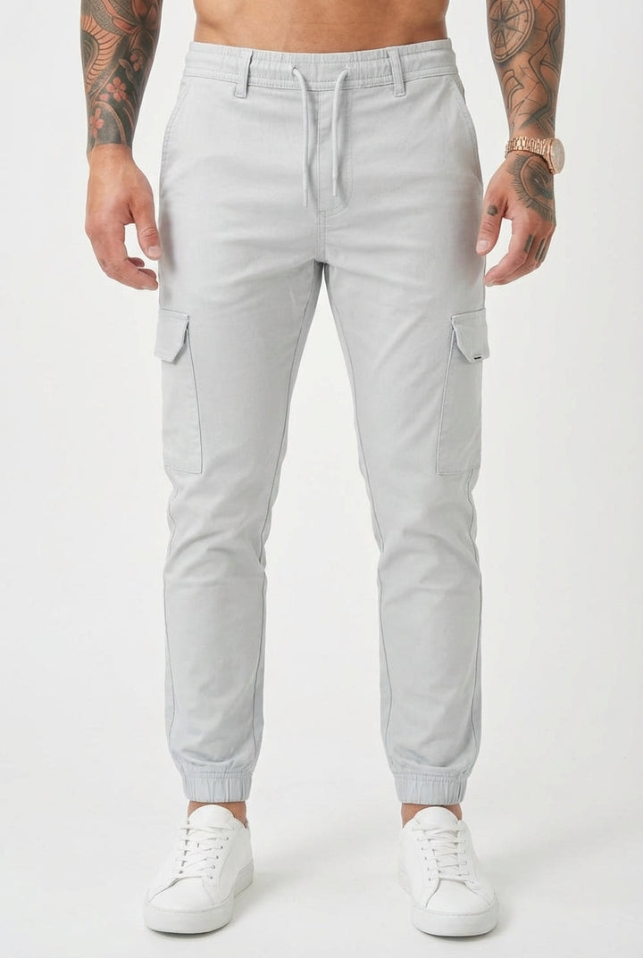 Douwe | Relaxte Joggingbroek met Zijzakken