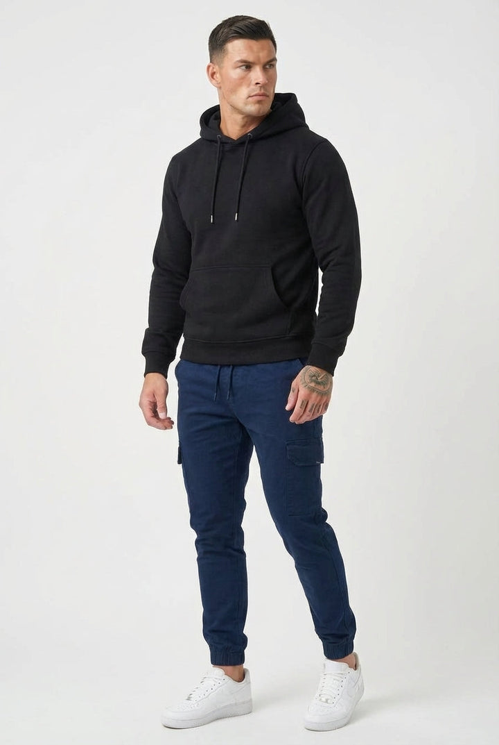 Daniel | Relaxte Broek met Zijzakken