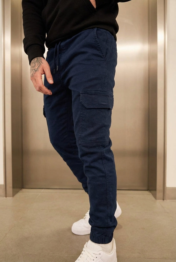 Daniel | Relaxte Broek met Zijzakken