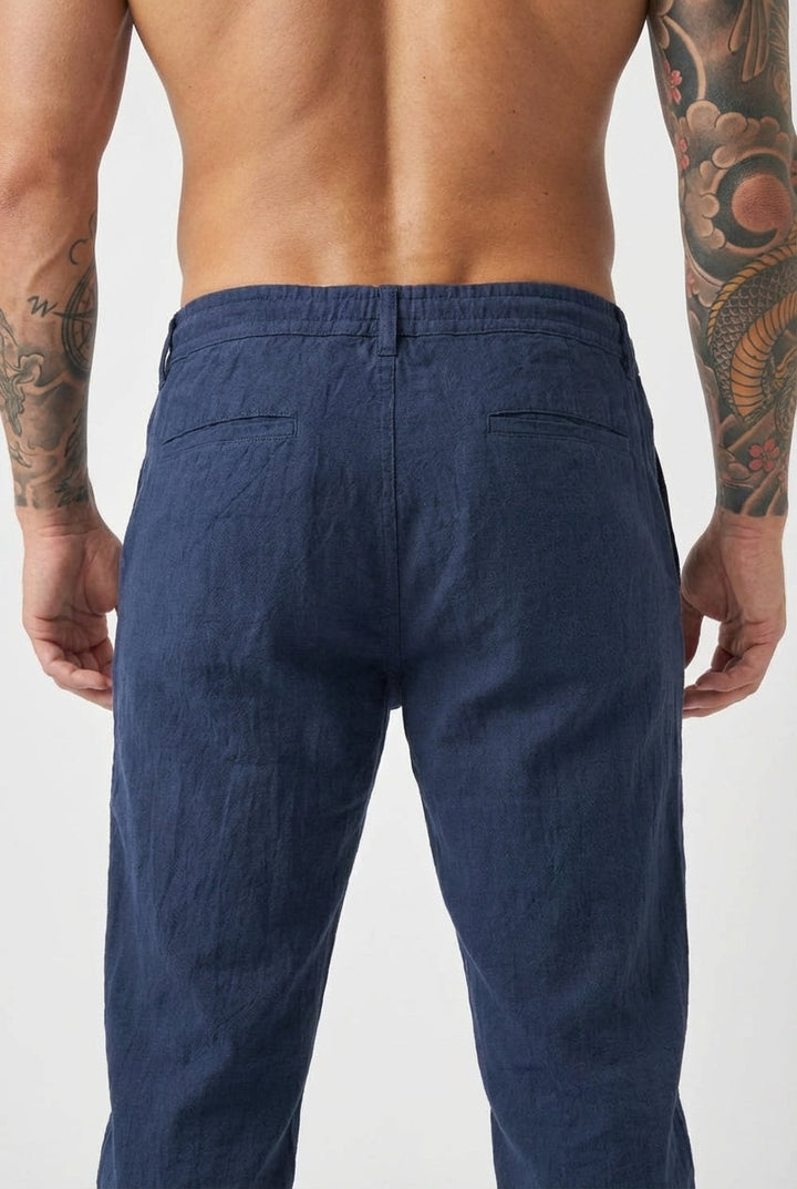 Milan | Relaxte Linnen Broek