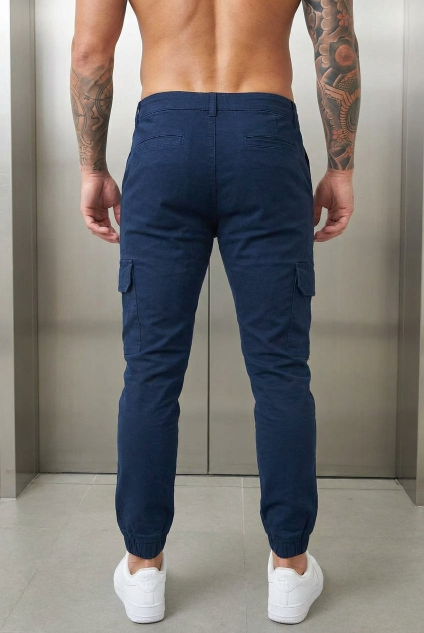 Daniel | Relaxte Broek met Zijzakken