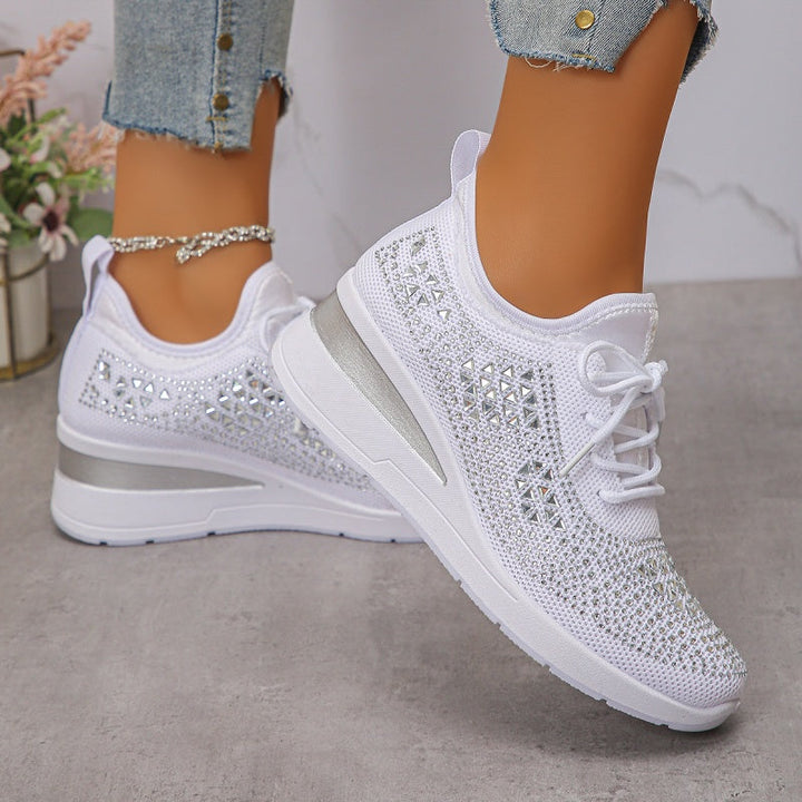 Marlies | Ondersteunende Sneakers met Strass