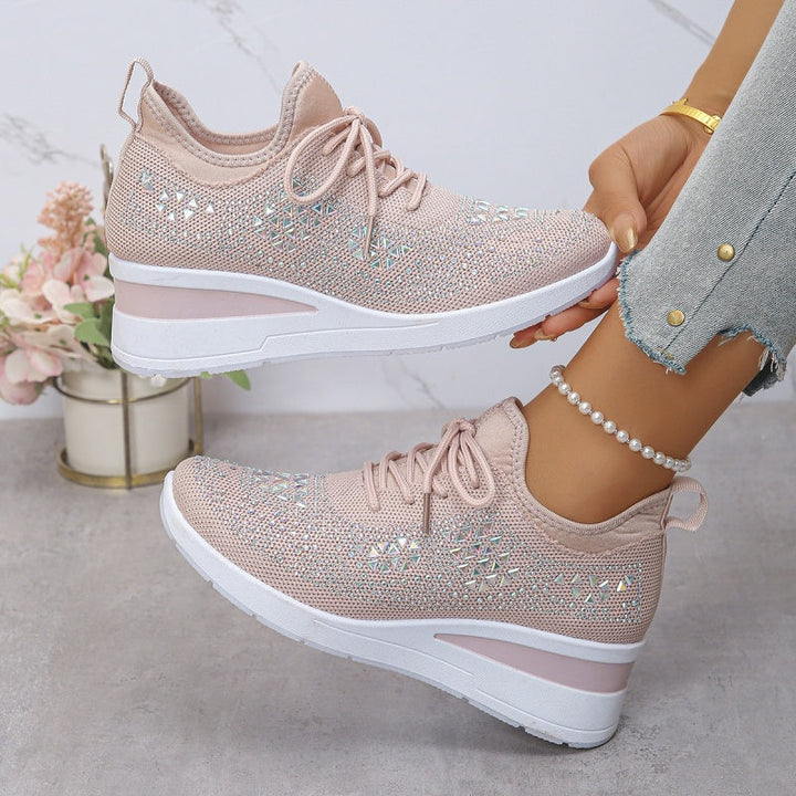Marlies | Ondersteunende Sneakers met Strass