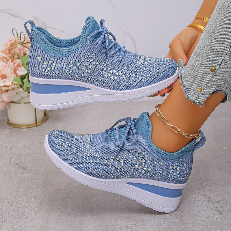 Marlies | Ondersteunende Sneakers met Strass