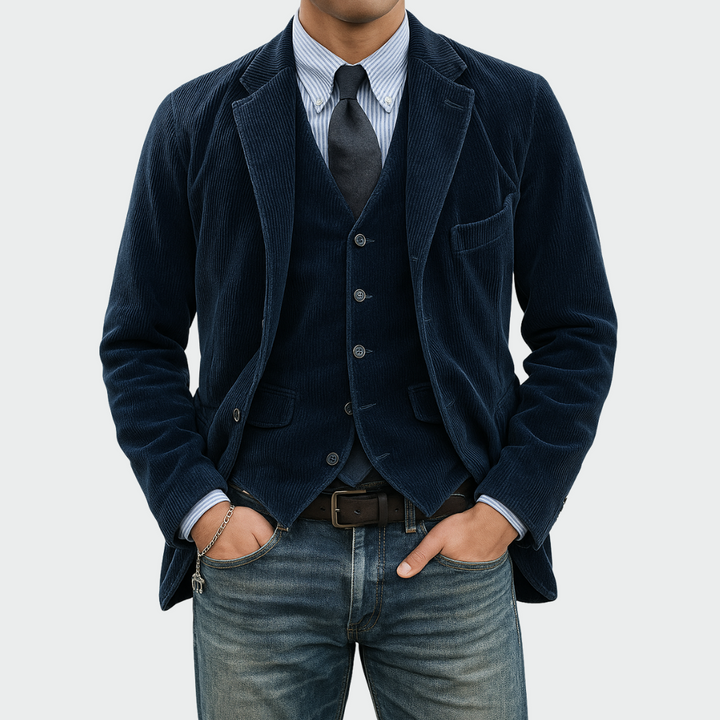 Benno | Corduroy Tweedelige Set
