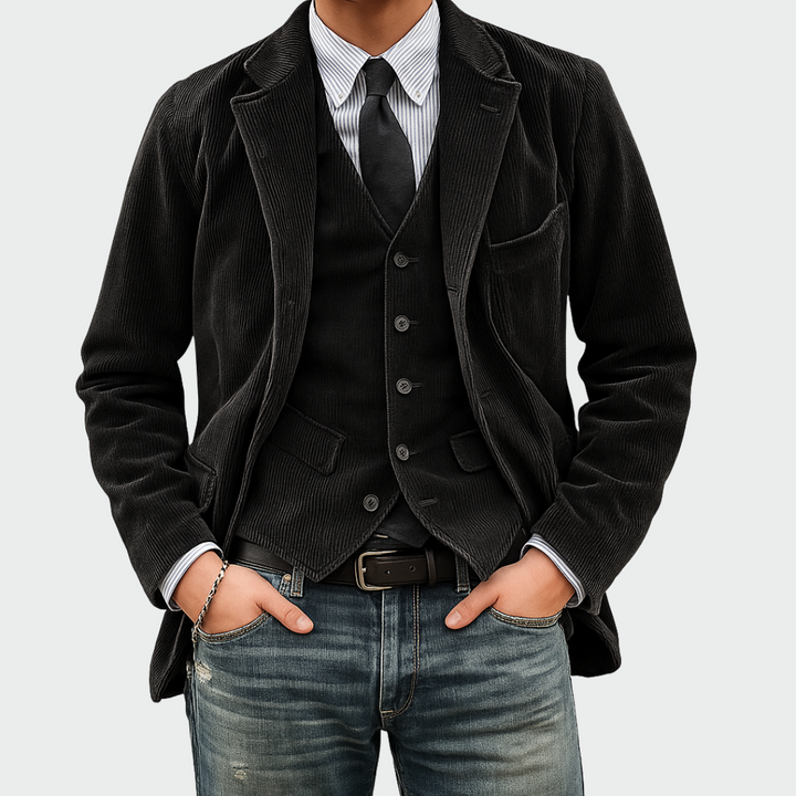 Benno | Corduroy Tweedelige Set
