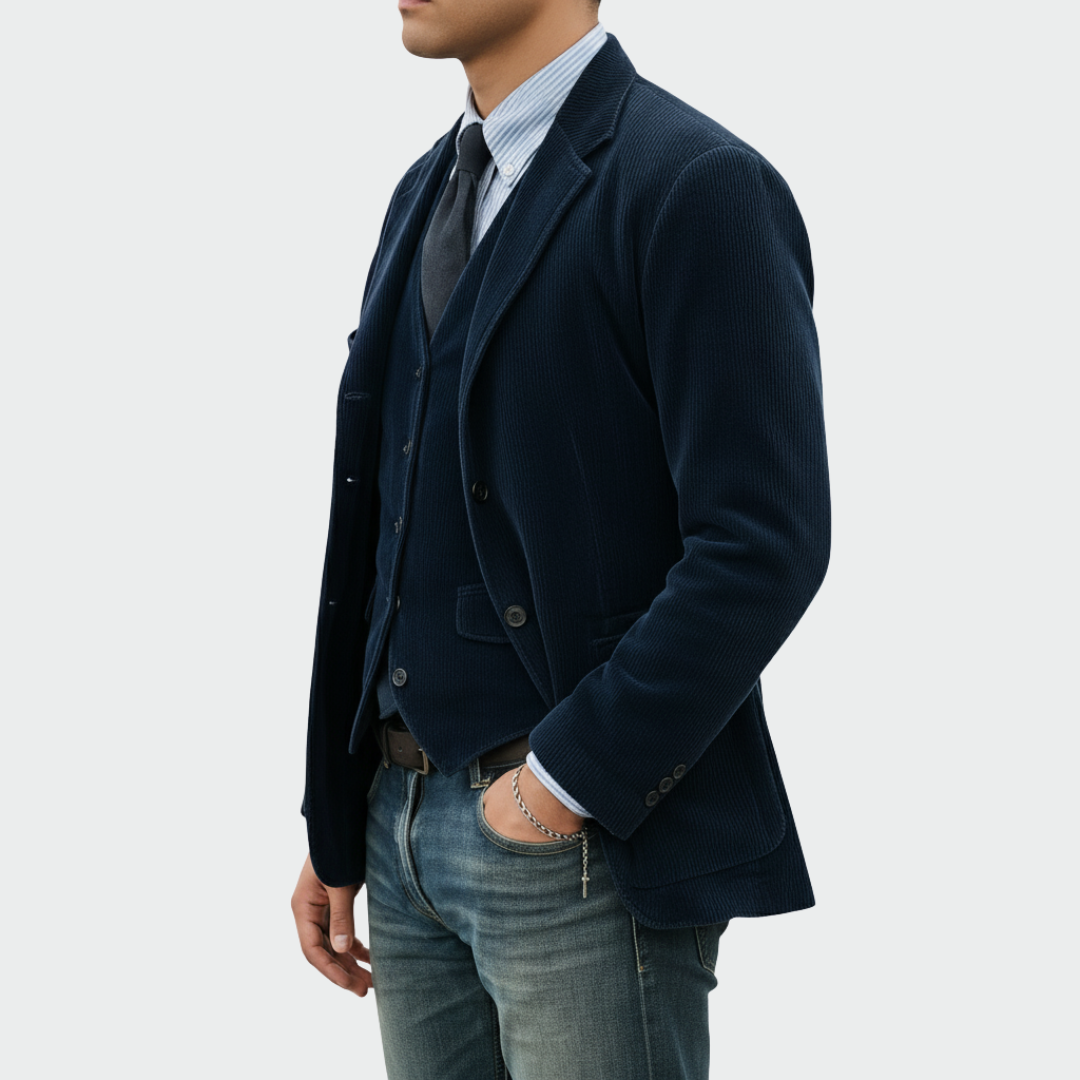 Benno | Corduroy Tweedelige Set