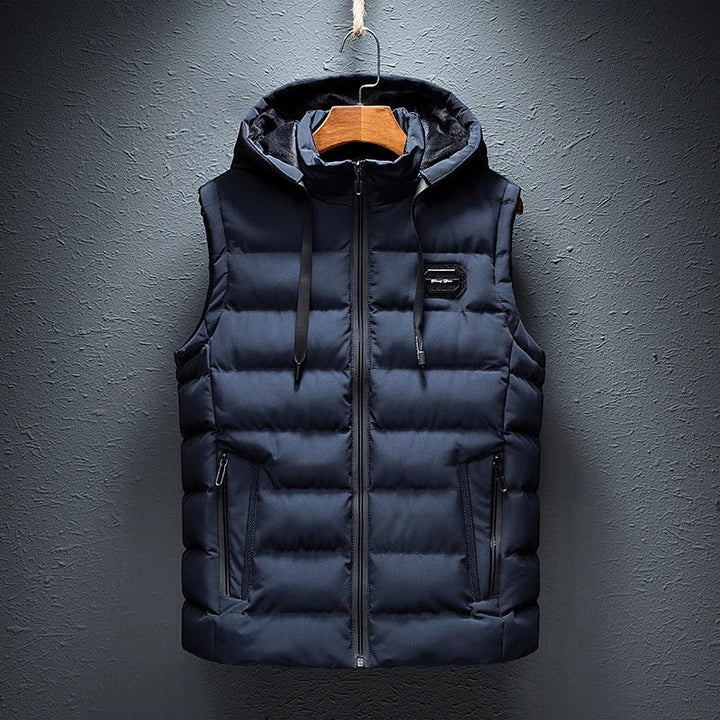 Janneke | Gewatteerd Vest met Capuchon