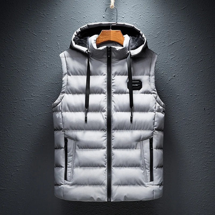 Janneke | Gewatteerd Vest met Capuchon