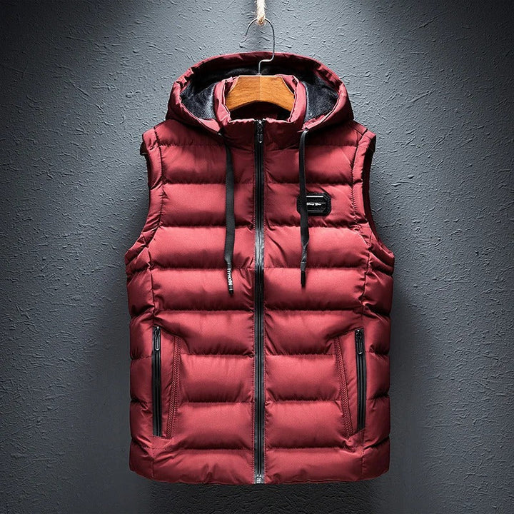 Janneke | Gewatteerd Vest met Capuchon