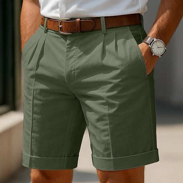 Ninke | Geplooide Bermuda Broek