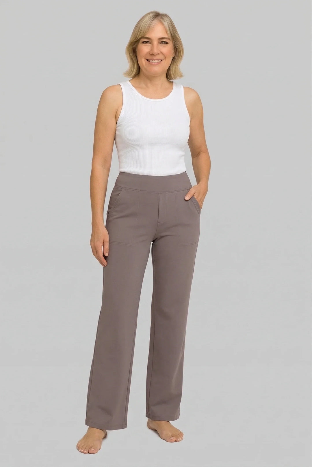 Hendrika | High Waist Stretch Broek