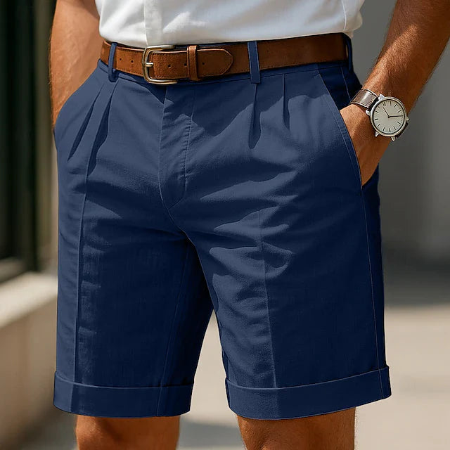 Ninke | Geplooide Bermuda Broek
